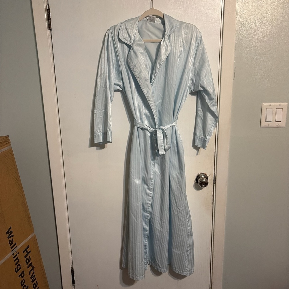 Vintage Baby Blue Robe